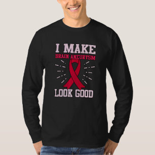 T-shirt Aneurysme cérébral apparence bonne conscience Mois