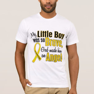 T-shirt ANGE 1 Little Boy de Cancer d'enfance