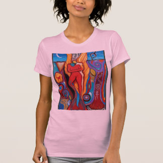 T-shirt ange affectueux