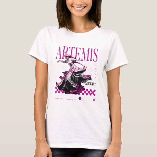 T-shirt ange artémis (Devant)