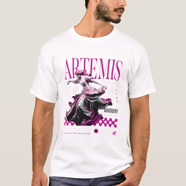 T-shirt ange artémis (Devant)
