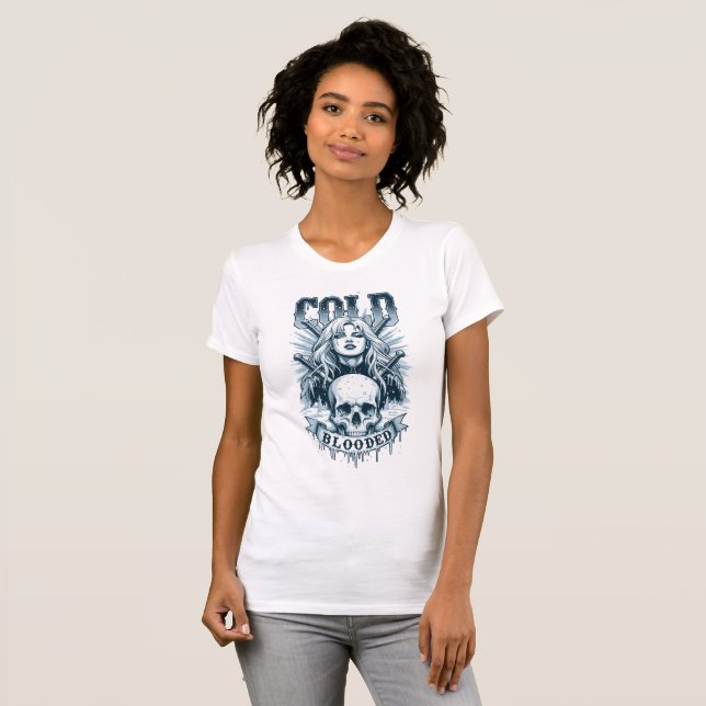 T-shirt Ange au sang froid (Devant entier)