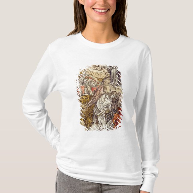T-shirt Ange avec la clé de l'abîme, 1498 (Devant)