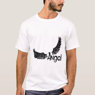 T-shirt Ange avec texte