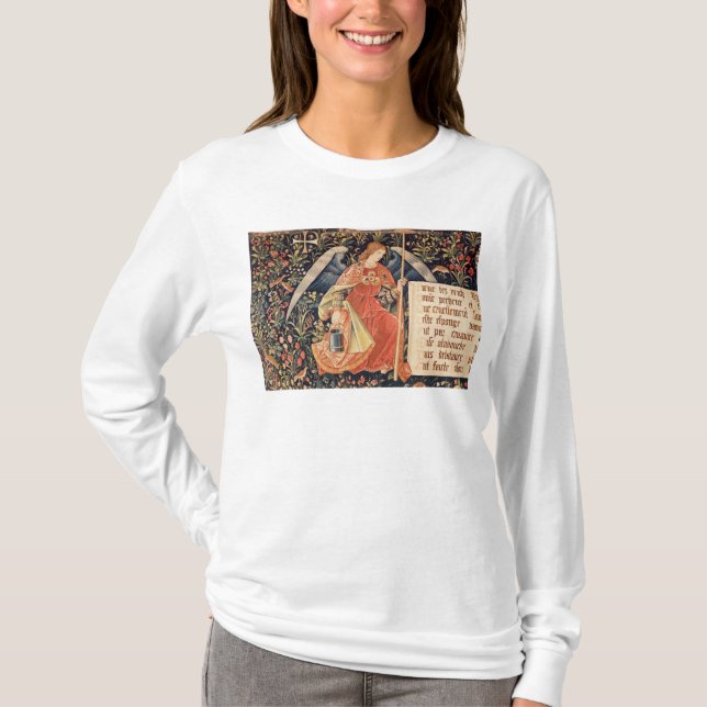 T-shirt Ange avec une éponge fixée à une tige (Devant)