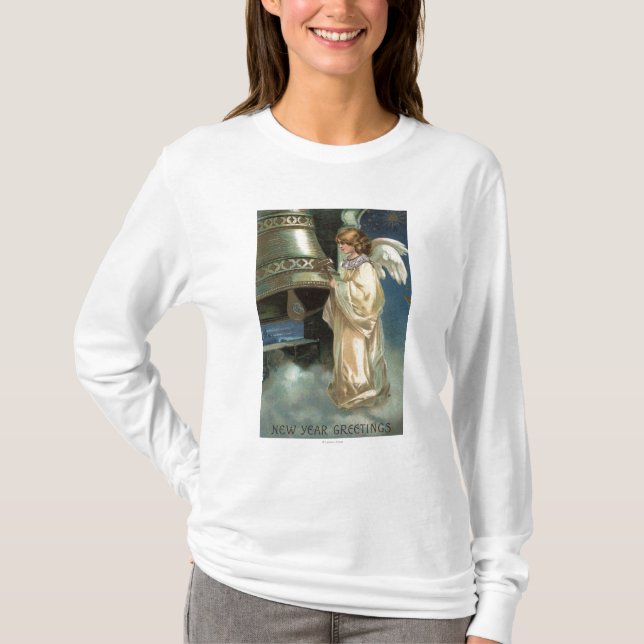 T-shirt Ange Bell saisissante avec le maillet (Devant)