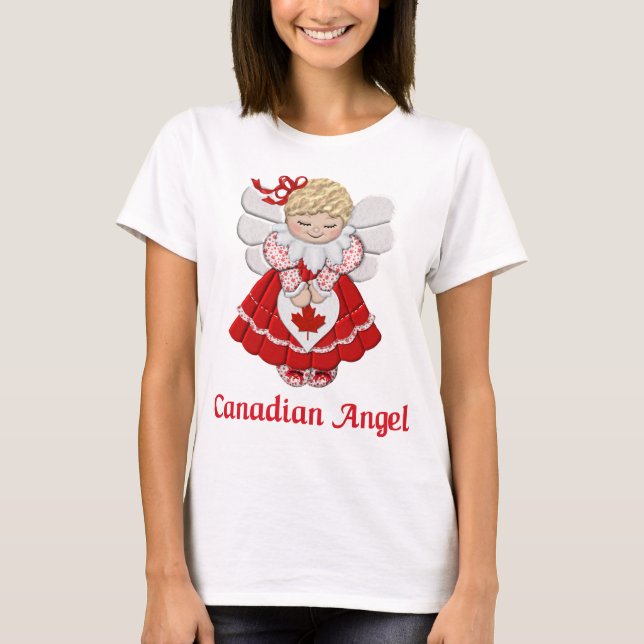 T-shirt Ange canadien (Devant)