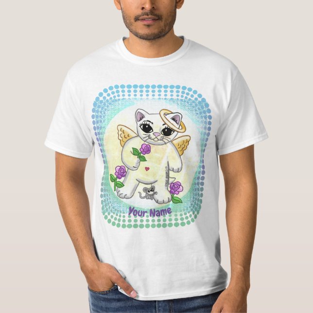 T-shirt ange chat Kitty  (Devant)