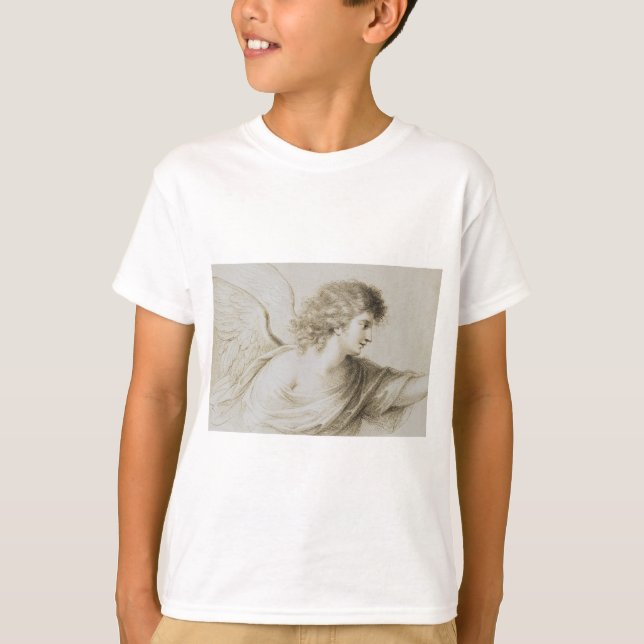 T-shirt ange chrétien par Francesco Bartolozzi (Devant)