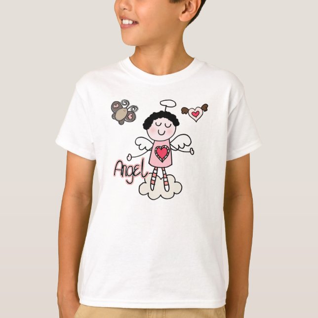 T-shirt Ange de bande dessinée (Devant)