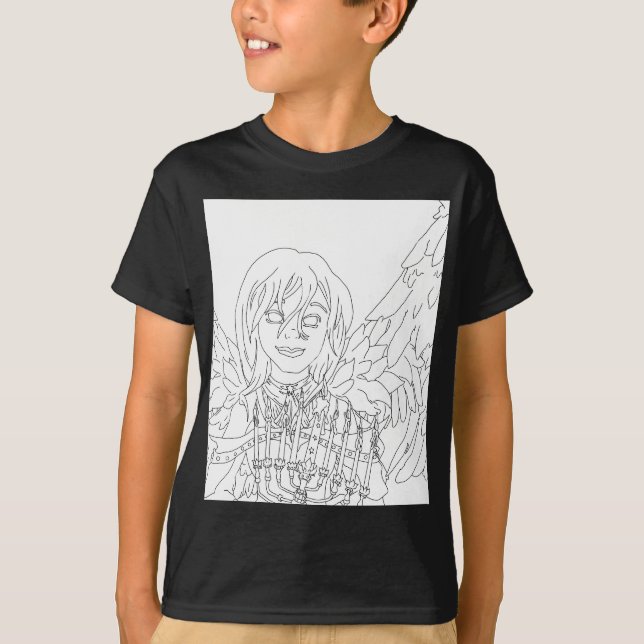 T-shirt Ange de Chanukah (Devant)