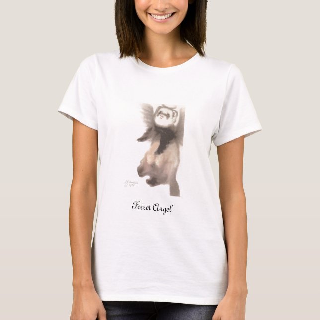 T-shirt Ange de furet (Devant)