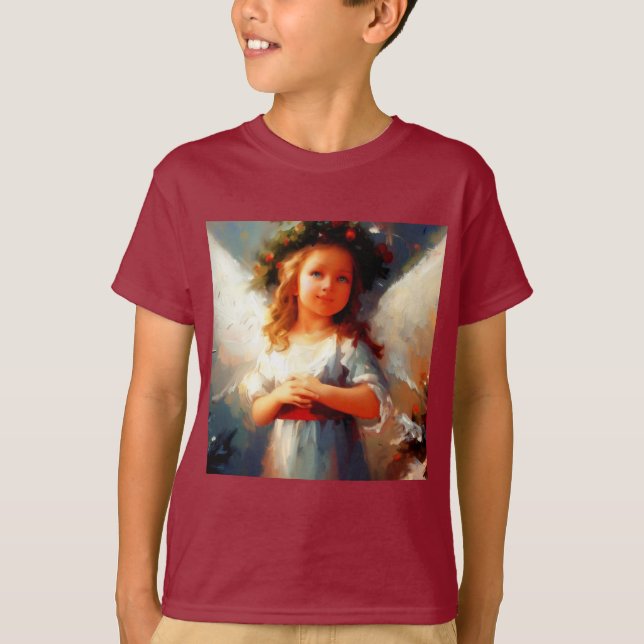 T-shirt Ange de Noël 1 (Devant)