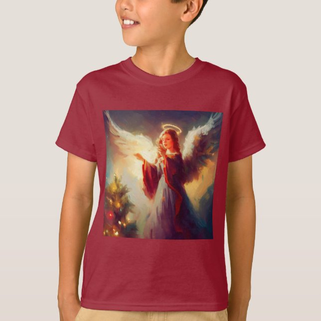 T-shirt Ange de Noël 3 (Devant)
