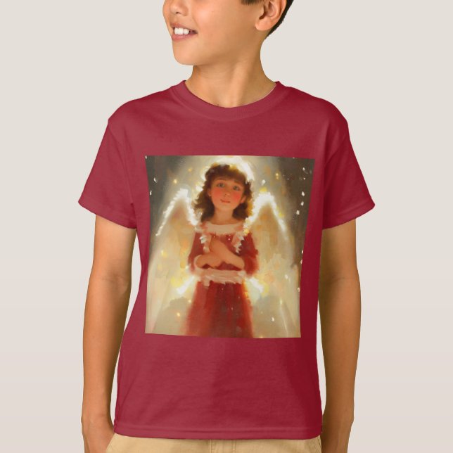 T-shirt Ange de Noël 4 (Devant)