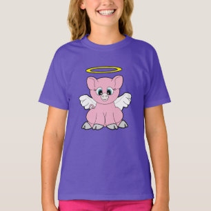 T-shirt Ange de porc