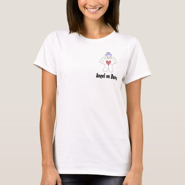 T-shirt Ange de Service (Devant)