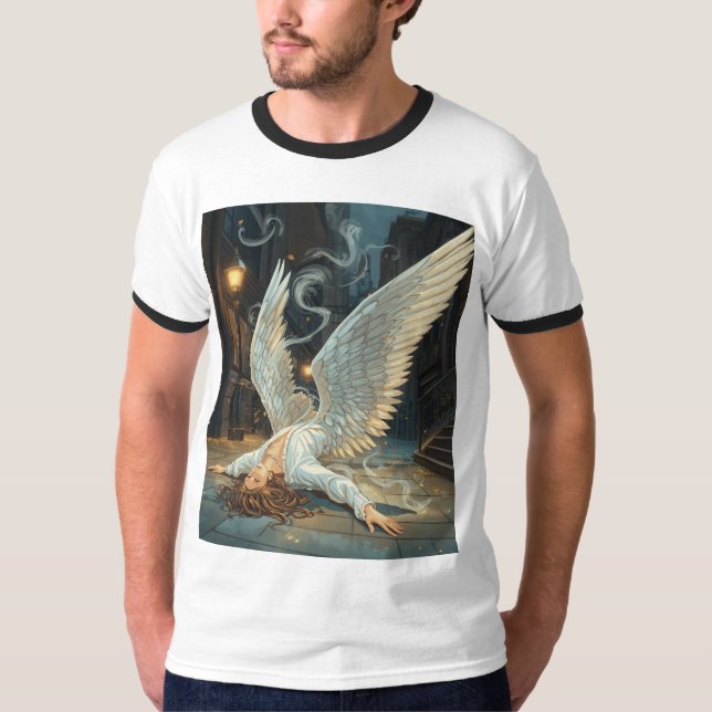 T-shirt ange déchu (Devant)