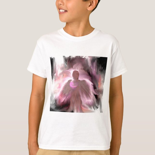 T-shirt Ange du cancer du sein (Devant)