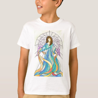 T-shirt Ange en verre souillé