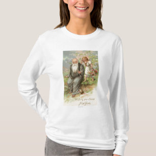 T-shirt Ange et temps de père # 1
