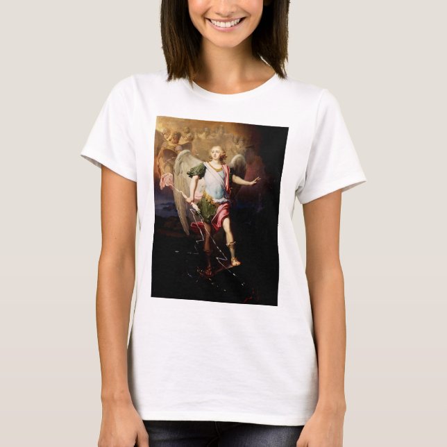 T-shirt Ange gardien par Vladimir Borovikovsky (Devant)