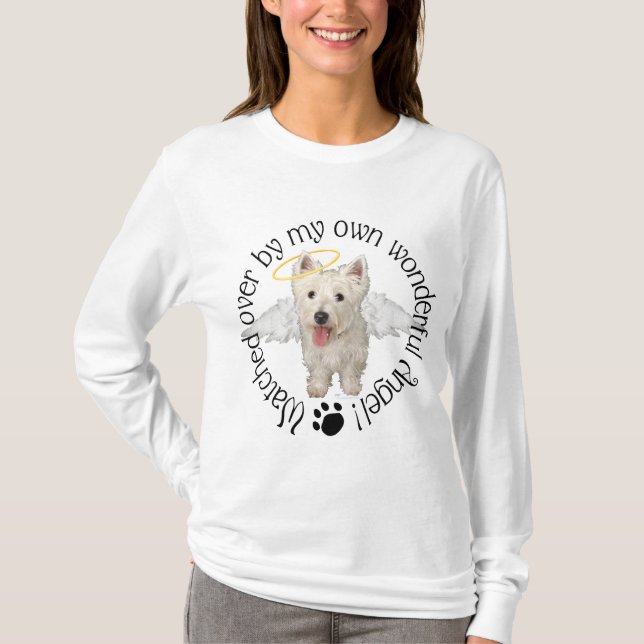 T-shirt Ange gardien Westie (Devant)