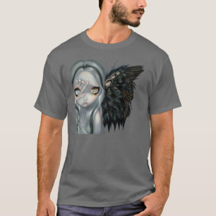 T-shirt Ange gothique de surréalisme de CHEMISE divine de
