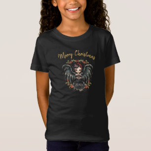 T-Shirt Ange gothique foncé Noël