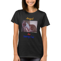 T-shirt Ange le chat impertinent