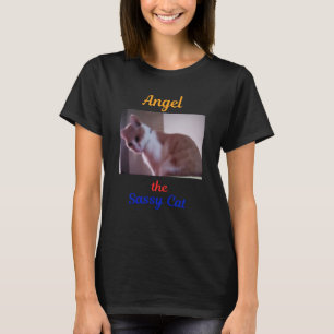 T-shirt Ange le chat impertinent