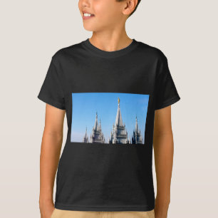 T-shirt ange moroni du temple mormon de salt lake city