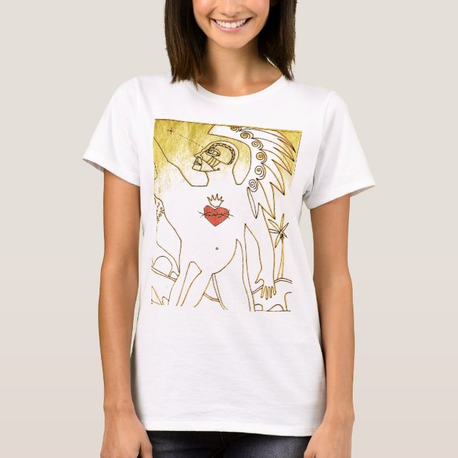 T-shirt ange pour les arbres (Devant)