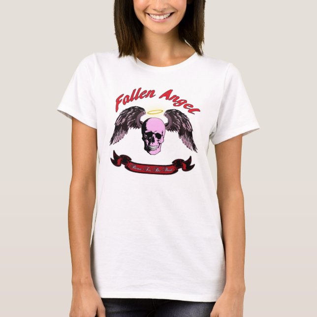 T-shirt Ange tombé (Devant)