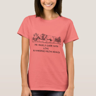 T-shirt Angel1, LE GUIDE DES ANGELS AVEC AMOUR EN BLANCHIS