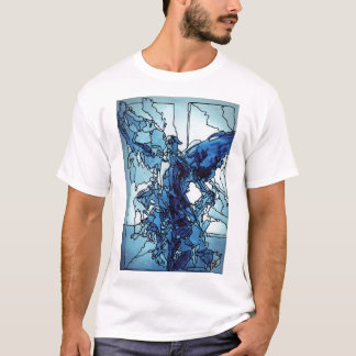 T-shirt Angel bleu