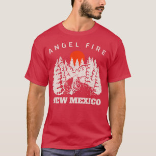 T-shirt Angel Fire Nouveau Mexique Mountain Vélo Randonnée