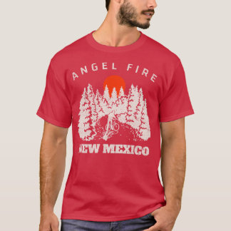 T-shirt Angel Fire Nouveau Mexique Mountain Vélo Randonnée