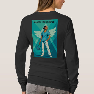 T-shirt Angel in Scrubs/CNA-Nurse Women's T-Shire