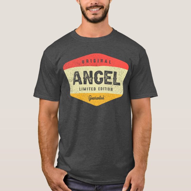 T-shirt Angel Nom personnalisé - Angel (Devant)