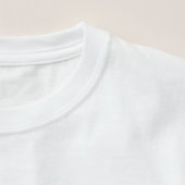 T-shirt ANGEL Nom Personnalisé Rainbow Unicorn Dab personn (Détail - Col (en blanc))