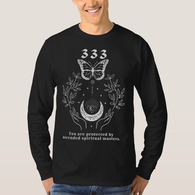 T-shirt Angel Number 333 You Are Protected by Spiritual Ma (Devant)