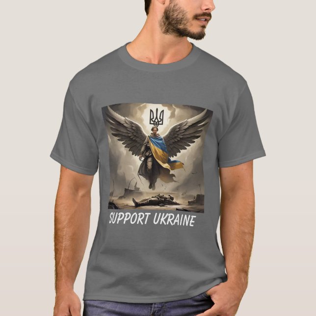 T-shirt Angel of Ukraine Resilience United24 (Devant)