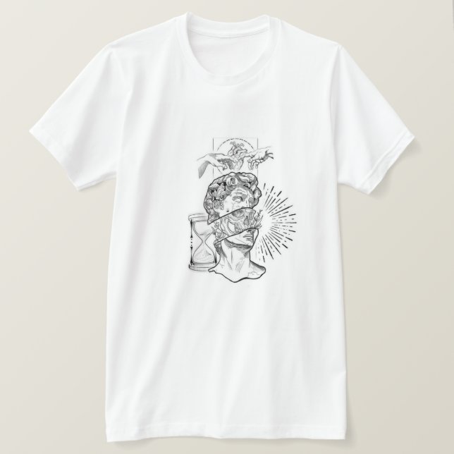 T-shirt Angel of Wisdom - Graphique Spirituel 2 Te (Design devant)