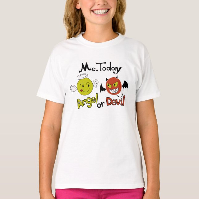 T-shirt Angel or Devil (Devant)