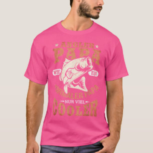 T-shirt Angel Papa Père Et Fils Pêche Rod