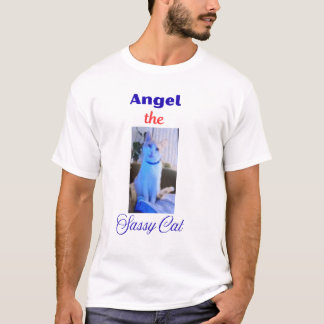 T-shirt Angel the Sassy Cat