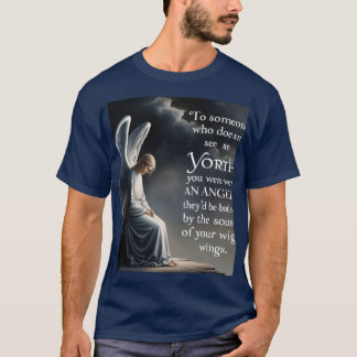 T-shirt *"Angel Wings of Worth - Inspirational Quote Art"*