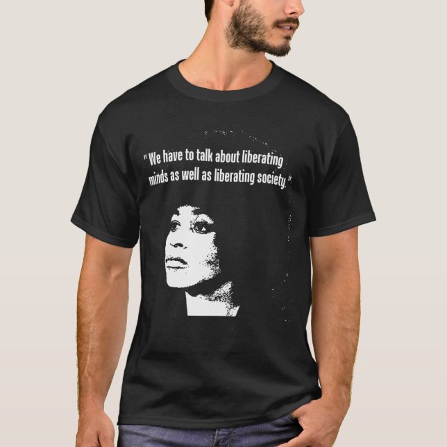 T-shirt ANGELA DAVIS (Devant)