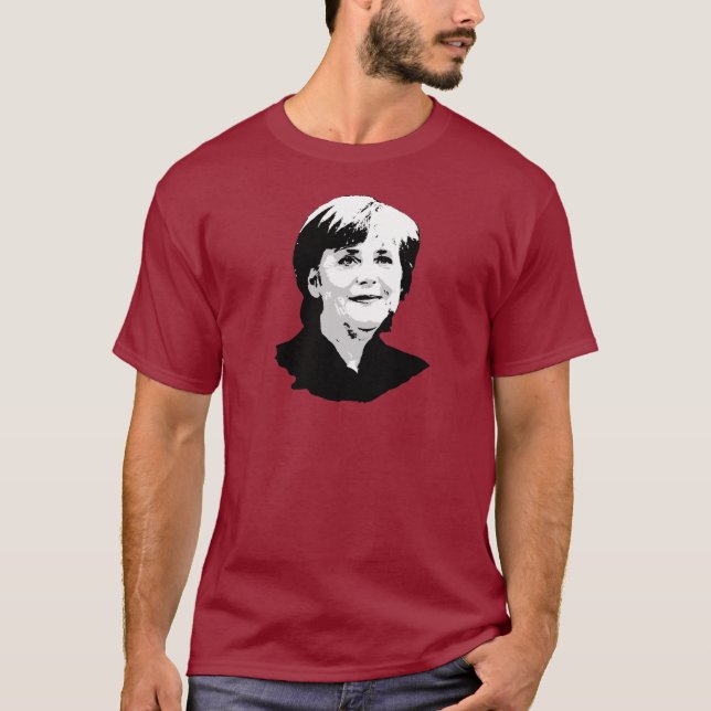 T-shirt Angela Merkel (Devant)